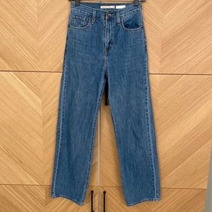 Levi’s High Waisted Straight Leg Jeans-Size 24x30